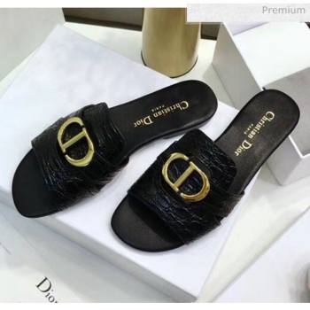 Replica Dior 30 MONTAIGNE Mule Flat Sandals in Crocodile Pattern Calfskin Black 2020 JC 20051402 [fab 70973 200516] 8600 : Purse Valley,Designer Replica Handbags,Premium Replica Handbags at Pu