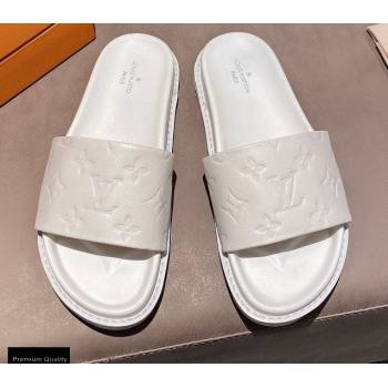 Replica Louis Vuitton Monogram embossed Slides Mules White 2021 modeng 21011261 [79127 eb] 6800 : Purse Valley,Designer Replica Handbags,Premium Replica Handbags at PurseValley
