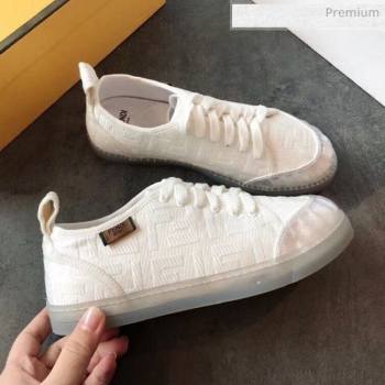 Replica Fendi FF Canvas and PVC Low Top Sneakers with Label White 2020 EM 20062409 [fab 72500 200630] 11800 : Purse Valley,Designer Replica Handbags,Premium Replica Handbags at PurseValley