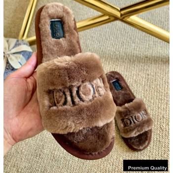 Replica Dior Logo Shearling Slides Mules Coffee 2020 lirenfang 20082603 [71405 eb] 7500 : Purse Valley,Designer Replica Handbags,Premium Replica Handbags at PurseValley
