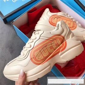 Replica Gucci Rhyton Gucci Print Leather Sneakers 523609 White 2019 For Women and Men EM 9061246 [fab 57965 190615] 12900 : Purse Valley,Designer Replica Handbags,Premium Replica Handbags at P
