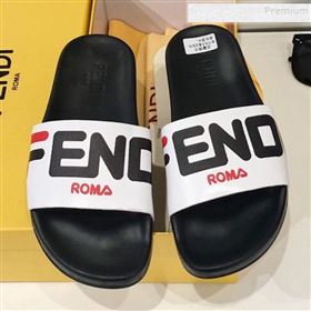 Replica Fendi Roma Logo Flat Slide Sandals Black 2019 For Women and Men DLY 9082146 [fab 61839 190824] 7000 : Purse Valley,Designer Replica Handbags,Premium Replica Handbags at PurseValley