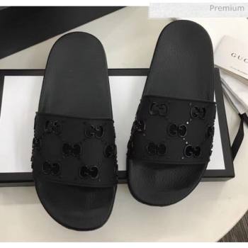 Replica Gucci Rubber GG Slide Sandal 573922 Black 2020 For Women and Men ZM 20050942 [fab 70833 200516] 5500 : Purse Valley,Designer Replica Handbags,Premium Replica Handbags at PurseValley