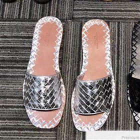 Replica Bottega Veneta Intreccio Flat Slide Sandals Silver 2019 HZJ 9040901 [fab 54491 190417] 8900 : Purse Valley,Designer Replica Handbags,Premium Replica Handbags at PurseValley
