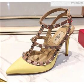 Replica Valentino Patent Calfskin Rockstud Ankle Strap With 95cm Heel Yellow 3015 20041546 [fab 69824 200418] 10200 : Purse Valley,Designer Replica Handbags,Premium Replica Handbags at PurseVa