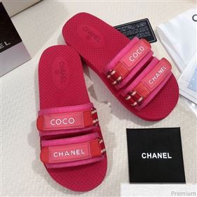 Replica Chanel Flat Fabric Slide Mule Sandals G34729 Red 2019 HZJ 9041637 [fab 55030 190417] 7800 : Purse Valley,Designer Replica Handbags,Premium Replica Handbags at PurseValley