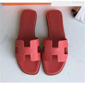 Replica Hermes Epsom Leather Oran H Flat Slipper Sandals Red 02 MD 9080617 [fab 60829 190813] 14000 : Purse Valley,Designer Replica Handbags,Premium Replica Handbags at PurseValley