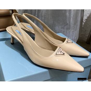 Replica Prada Heel 6cm Leather Triangle Logo Slingbacks Patent Beige 2021 modeng 20122810 [78391 eb] 10000 : Purse Valley,Designer Replica Handbags,Premium Replica Handbags at PurseValley