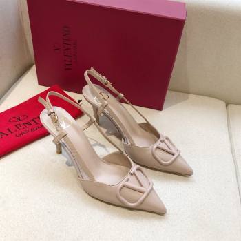 Replica Valentino Heel 7cm VLOGO Calfskin Slingback Pumps NUDE 2020 modeng 210305 07 [81623 eb] 9300 : Purse Valley,Designer Replica Handbags,Premium Replica Handbags at PurseValley