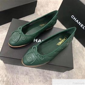 Replica Chanel Quilting Lambskin Leather Ballerinas Green 2019 DLY 9050190 [fab 55982 190510] 10000 : Purse Valley,Designer Replica Handbags,Premium Replica Handbags at PurseValley
