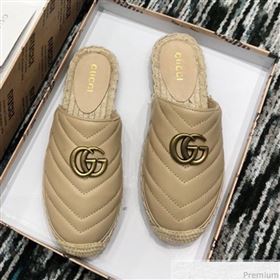 Replica Gucci Leather Espadrille Mules Slippers with Double G 551881 Beige 2019 LRF 9032834 [fab 54098 190417] 8500 : Purse Valley,Designer Replica Handbags,Premium Replica Handbags at PurseVa