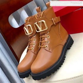 Replica Valentino Calfskin VLogo Buckle Short Boots Brown 2019 HUANGZ 9091922 [fab 62977 190921] 10700 : Purse Valley,Designer Replica Handbags,Premium Replica Handbags at PurseValley