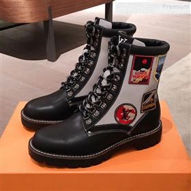 Replica Louis Vuitton Patch Leather Flat Short Boots Black 2020 KL 9120314 [fab 66007 191207] 14500 : Purse Valley,Designer Replica Handbags,Premium Replica Handbags at PurseValley