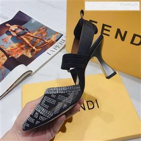 Replica Fendi Colibrì Crystal Mesh High Heel Slingback Pumps BlackSilver 2020 DLY 9122622 [fab 67034 191231] 10800 : Purse Valley,Designer Replica Handbags,Premium Replica Handbags at Pur