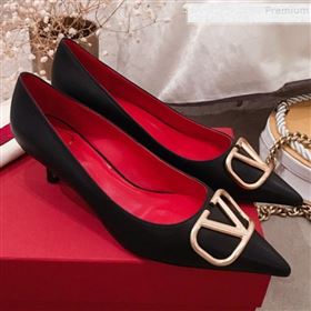 Replica Valentino VLogo Leather Pointed Toe Low Heel Pump Black 2019 KL 9082776 [fab 62153 190831] 13300 : Purse Valley,Designer Replica Handbags,Premium Replica Handbags at PurseValley
