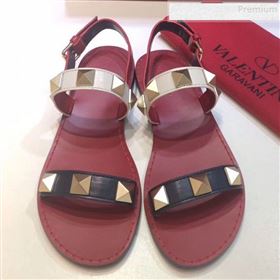 Replica Valentino RockStud Leather Flat Sandals RedMulticolor 2019 XINL 9081539 [fab 61549 190817] 5500 : Purse Valley,Designer Replica Handbags,Premium Replica Handbags at PurseValley