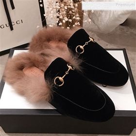 Replica Gucci Horsebit Velvet Fur Flat Slippers Black 2019 KL 9112028 [fab 65487 191123] 13100 : Purse Valley,Designer Replica Handbags,Premium Replica Handbags at PurseValley