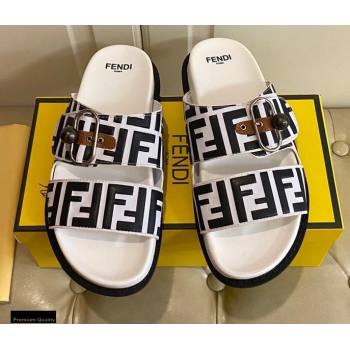 Replica Fendi FF Leather Flat Slides Sandals with Double Band 03 2021 modeng 21030457 [81458 eb] 7400 : Purse Valley,Designer Replica Handbags,Premium Replica Handbags at PurseValley