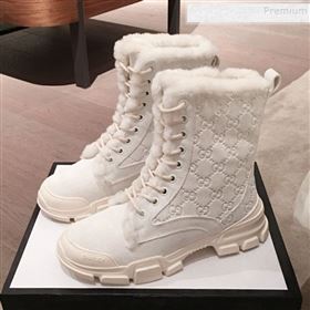 Replica Gucci Suede Wool Lace up Flat Short Boots White 2019 KL 9112015 [fab 65474 191123] 12300 : Purse Valley,Designer Replica Handbags,Premium Replica Handbags at PurseValley