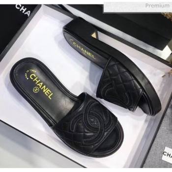 Replica Chanel Quilting Lambskin Mules Sandals G35903 Black 2020 JC 20051431 [fab 71018 200516] 8200 : Purse Valley,Designer Replica Handbags,Premium Replica Handbags at PurseValley