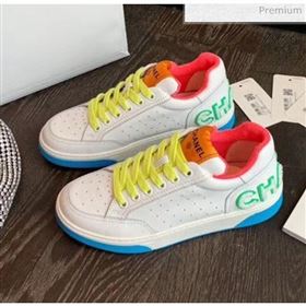 Replica Chanel Multicolor Calfskin Leather Sneaker G35934 WhiteBlueYellow 2020 MD 20032630 [fab 68933 200404] 11400 : Purse Valley,Designer Replica Handbags,Premium Replica Handbags at PurseVa