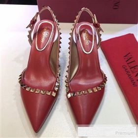 Replica Valentino Rockstud Trim Slingback Mid Heel Pump Red 2019 XINL 9060581 [fab 57630 190606] 5900 : Purse Valley,Designer Replica Handbags,Premium Replica Handbags at PurseValley