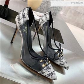 Replica Chanel Tweed Transparent Lace up High Heel Pumps White 2019 MD 0011625 [fab 67775 200216] 9600 : Purse Valley,Designer Replica Handbags,Premium Replica Handbags at PurseValley