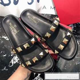 Replica Valentino Calfskin Rockstud Straps Flat Slide Sandals Black 2019 1050 9053187 [fab 57320 190602] 8900 : Purse Valley,Designer Replica Handbags,Premium Replica Handbags at PurseValley