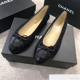 Replica Chanel TweedLambskin Leather Ballerinas All Black 2019 DLY 9050195 [fab 55993 190510] 10000 : Purse Valley,Designer Replica Handbags,Premium Replica Handbags at PurseValley