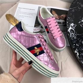Replica Gucci Ace Sneaker with Crystals 557878 Pink 2019 HZX 9030802 [fab 53173 190417] 10700 : Purse Valley,Designer Replica Handbags,Premium Replica Handbags at PurseValley