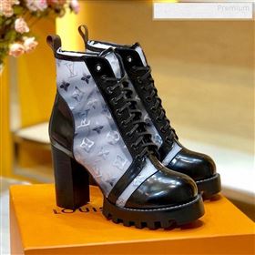 Replica Louis Vuitton Star Trail Monogram Embroidered Mesh Calfskin High Heel Short Boots Black 2019 SY 9123115 [fab 67215 191231] 13000 : Purse Valley,Designer Replica Handbags,Premium Replic
