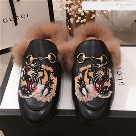Replica Gucci Princetown Tiger Embroidered Leather Fur Slippers Black 2019 KL 9112030 [fab 65489 191123] 13900 : Purse Valley,Designer Replica Handbags,Premium Replica Handbags at PurseValley