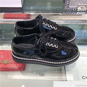 Replica Chanel Patent Calfskin Pearls Lace ups Sneakers G32357 Black 2019 XO 9041633 [fab 55026 190417] 13300 : Purse Valley,Designer Replica Handbags,Premium Replica Handbags at PurseValley