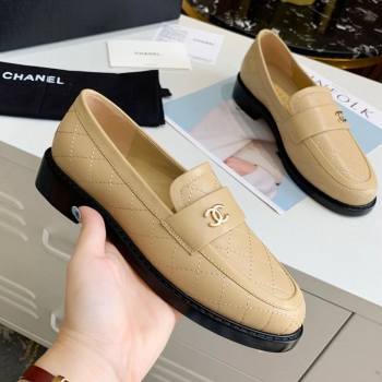 Replica Chanel Quilted Lambskin Loafers with CC Band G36436 Apricot 2020 MD 20111237 [78890 fa] 11000 : Purse Valley,Designer Replica Handbags,Premium Replica Handbags at PurseValley