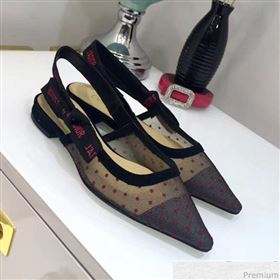 Replica Dior Slingback Flat Red Dotted Mesh Sandals 2019 JINC 9041254 [fab 54819 190417] 9600 : Purse Valley,Designer Replica Handbags,Premium Replica Handbags at PurseValley