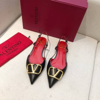 Replica Valentino VLOGO Calfskin Slingback FLATS blackRED 2020 modeng 210305 14 [81638 eb] 9300 : Purse Valley,Designer Replica Handbags,Premium Replica Handbags at PurseValley