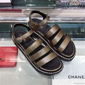 Replica Chanel Metallic Pearls Flat Sandals G32359 Gold 2019 XO 9041631 [fab 55024 190417] 12900 : Purse Valley,Designer Replica Handbags,Premium Replica Handbags at PurseValley