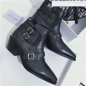 Replica Dior LA Buckle Calfskin Low Heel Ankle Short Boot Black 2019 ANDI 9082803 [fab 62158 190831] 13400 : Purse Valley,Designer Replica Handbags,Premium Replica Handbags at PurseValley