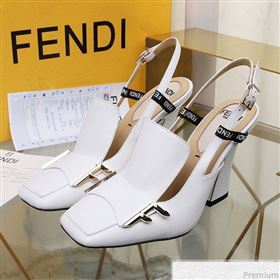 Replica Fendi F Charm Leather Slingback Pump White 2019 HZJ 9032904 [fab 54137 190417] 12600 : Purse Valley,Designer Replica Handbags,Premium Replica Handbags at PurseValley