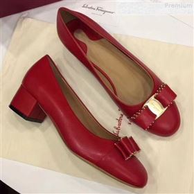 Replica Salvatore Ferragamo Varina Calfskin Stud Bow Low Heel 4cm Pump Red 2018 Y30 9080716 [fab 61107 190813] 11800 : Purse Valley,Designer Replica Handbags,Premium Replica Handbags at PurseV