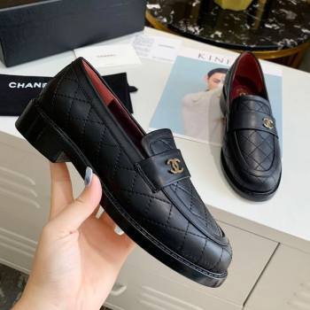 Replica Chanel Quilted Lambskin Loafers with CC Band G36436 Black 2020 MD 20111235 [78888 fa] 11000 : Purse Valley,Designer Replica Handbags,Premium Replica Handbags at PurseValley