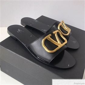 Replica Valentino Go Logo Calfskin Flat Slide Sandals Black 2019 HZJ 9041644 [fab 55037 190417] 10000 : Purse Valley,Designer Replica Handbags,Premium Replica Handbags at PurseValley