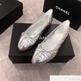Replica Chanel Quilting Lambskin Leather Ballerinas Silver 2019 DLY 9050182 [fab 55975 190510] 10000 : Purse Valley,Designer Replica Handbags,Premium Replica Handbags at PurseValley