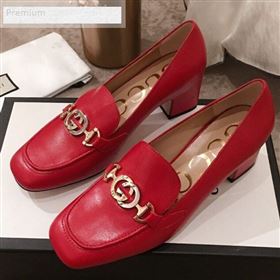 Replica Gucci G Horsebit Zumi Leather Mid heel Loafer Pump 575832 Red 2019 HUANGZ 9070348 [fab 59201 190706] 11400 : Purse Valley,Designer Replica Handbags,Premium Replica Handbags at PurseVal