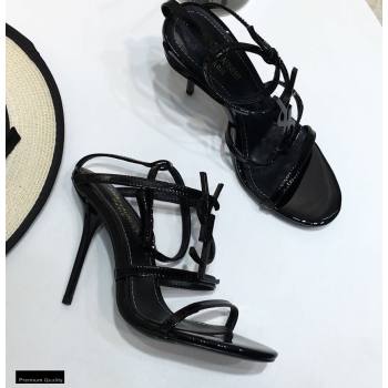 Replica Saint Laurent Cassandra Sandals Patent Black with Monogram YSL Logo Heel 105cm modeng 20122930 [78497 eb] 8500 : Purse Valley,Designer Replica Handbags,Premium Replica Handbags at Purs