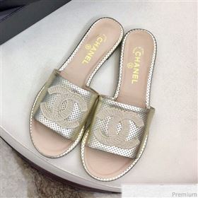 Replica Chanel Perforated Flat Mules Sandals G34682 Light Gold 2019 HZJ 9040825 [fab 54443 190417] 9600 : Purse Valley,Designer Replica Handbags,Premium Replica Handbags at PurseValley