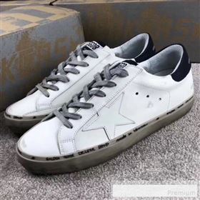 Replica Golden Goose GGDB Calfskin Leather Star Sneaker WhiteDark Blue Tail For Women and Men 2081 9062854 [fab 58932 190629] 8800 : Purse Valley,Designer Replica Handbags,Premium Replica Hand