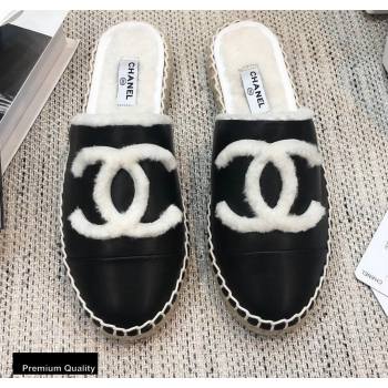 Replica Chanel Shearling Fur Lining CC Logo Espadrilles Mules Black 2020 kewei 20091208 [72489 eb] 10000 : Purse Valley,Designer Replica Handbags,Premium Replica Handbags at PurseValley