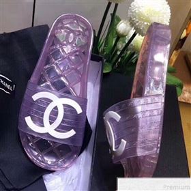 Replica Chanel Flat Transparent Color CC Slide Sandals Purple 2019 KQN 9050764 [fab 56107 190510] 7000 : Purse Valley,Designer Replica Handbags,Premium Replica Handbags at PurseValley