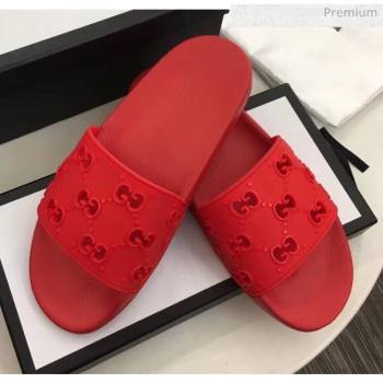 Replica Gucci Rubber GG Slide Sandal 573922 Red 2020 For Women and Men ZM 20050941 [fab 70832 200516] 5500 : Purse Valley,Designer Replica Handbags,Premium Replica Handbags at PurseValley